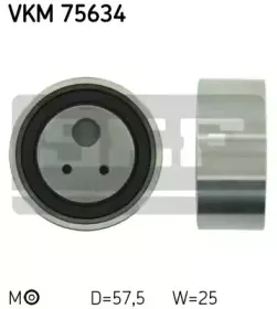 VKM 75634 SKF Натяжной ролик, ремень ГРМ